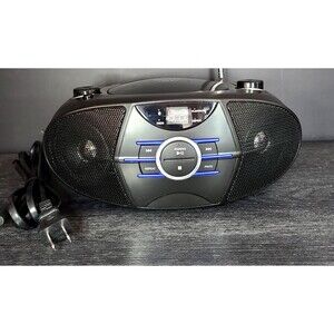 Jensen CD-560 Portable Boombox CD Player Radio AUX Bluetooth - Refurbished